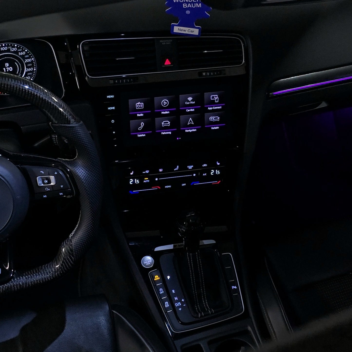 Noriva Touch-Klimabedienteil | Passend für Golf 7 / 7.5